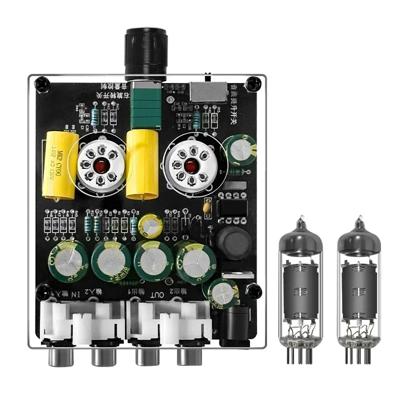 Home Cinema Solution - ปรีแอมป์หลอด 6K4 รุ่นอัพเกรด แอมพลิฟายเออร์ไฮไฟ ปรีแอมป์หลอด บัฟเฟอร์เสียง