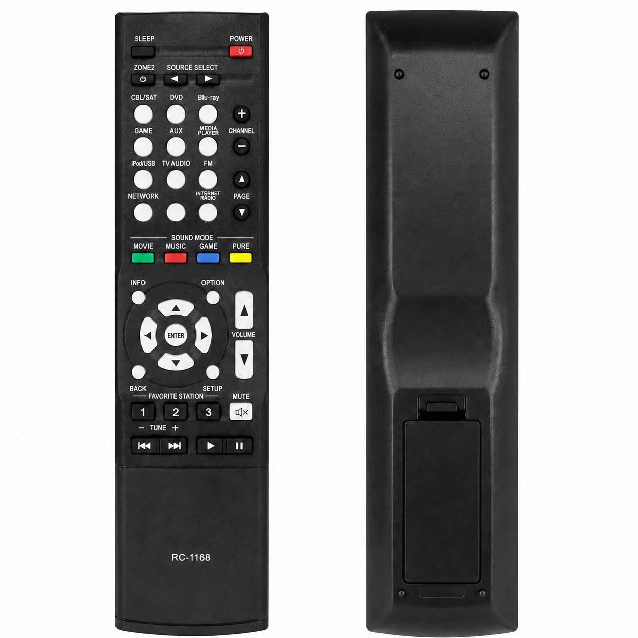 Home Cinema Denon - รีโมทคอนโทรล RC-1168 ใหม่สำหรับ Denon AVR-X510 1000