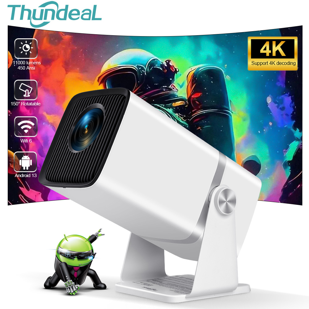 Video Home Cinema - โปรเจคเตอร์ ThundeaL 4K Full HD รุ่น