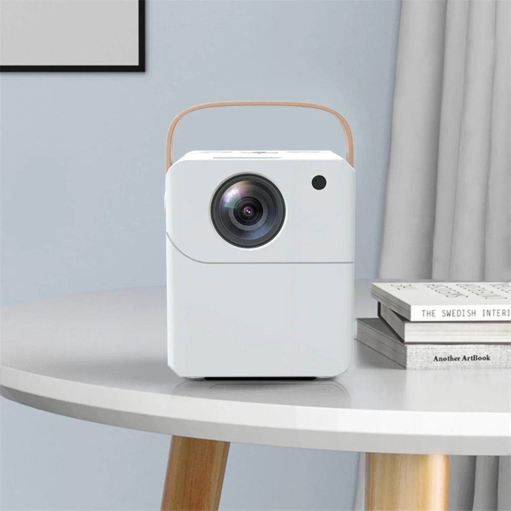 Home Cinema Projector 4K - สมาร์ทแบบพกพา 4K โปรเจคเตอร์มินิโฮมเธียเตอร์ Android กลางแจ้ง WiFi