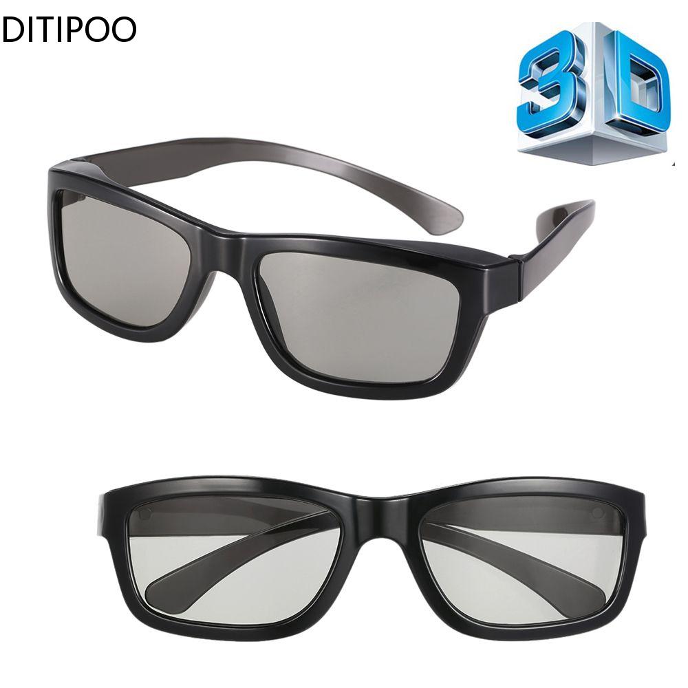 Home Cinema Glasses - แว่นตาพลาสติกทรงกลมสำหรับฉายโปรเจกเตอร์สำหรับโฮมเธียเตอร์ใช้ใน3D โรงภาพยนตร์แว่นตา3D