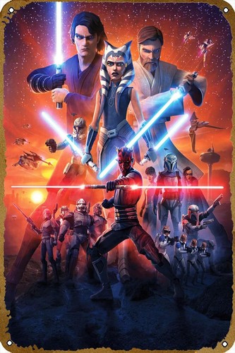 โปสเตอร์ภาพยนตร์ Clone Wars ป้ - Home Cinema Decor บทวิจารณ์และราคา