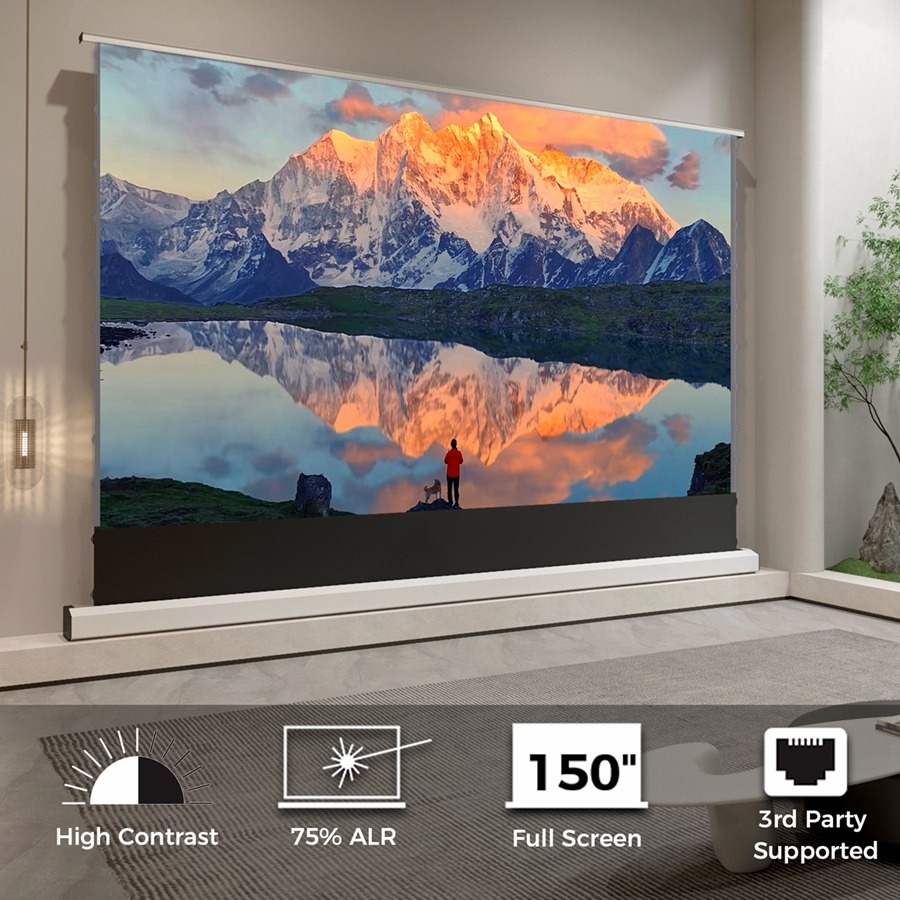 100 ''120'' 150 ''8K ความคมชัด - Home Cinema Screen บทวิจารณ์และราคา