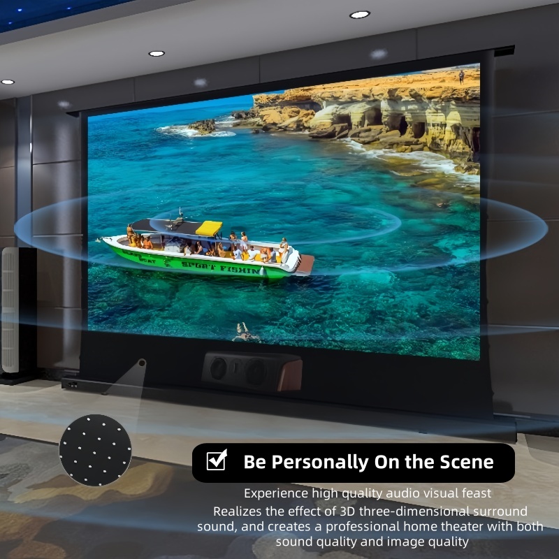 100 ''120'' 150 ''8K ความคมชัด - Home Cinema Screen บทวิจารณ์และราคา