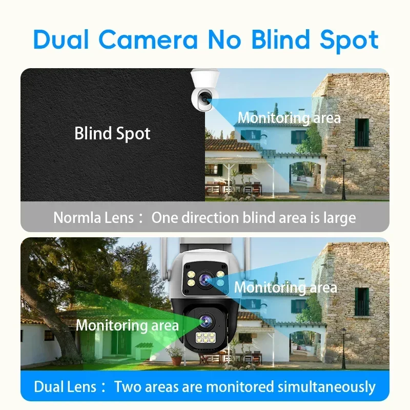 กล้องวงจรปิด 8MP 4K WIFI IP แบ - Home Cinema Screen บทวิจารณ์และราคา