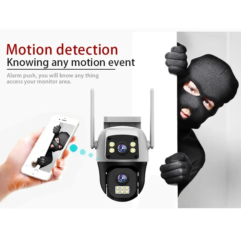 กล้องวงจรปิด 8MP 4K WIFI IP แบ - Home Cinema Screen บทวิจารณ์และราคา