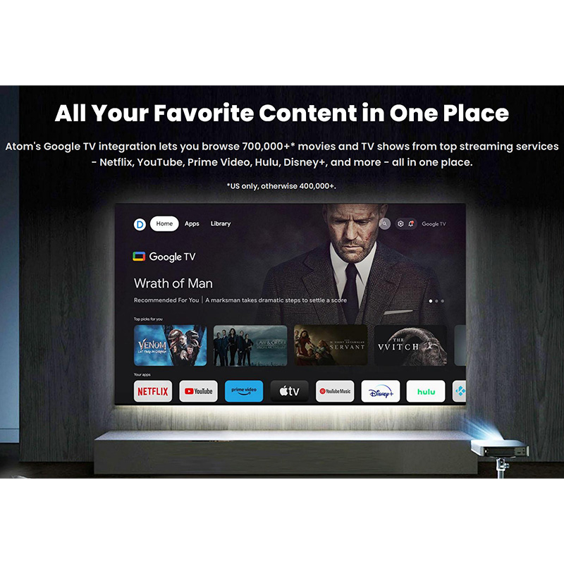Dangbei เครื่องฉายเลเซอร์ Atom - Video Home Cinema บทวิจารณ์และราคา