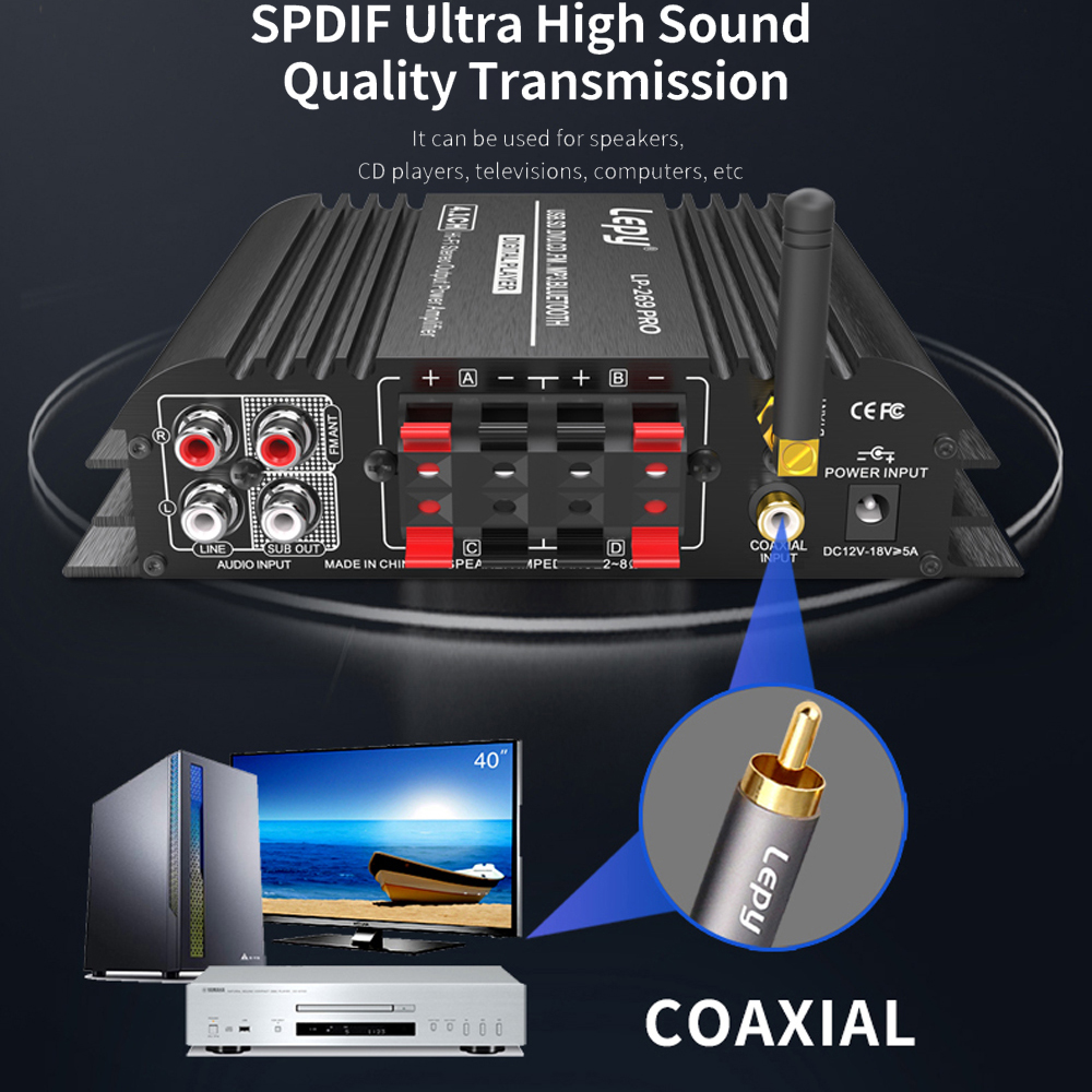 LEPY LP-269PRO 4.1 ช่องเครื่อง - Home Cinema System บทวิจารณ์และราคา