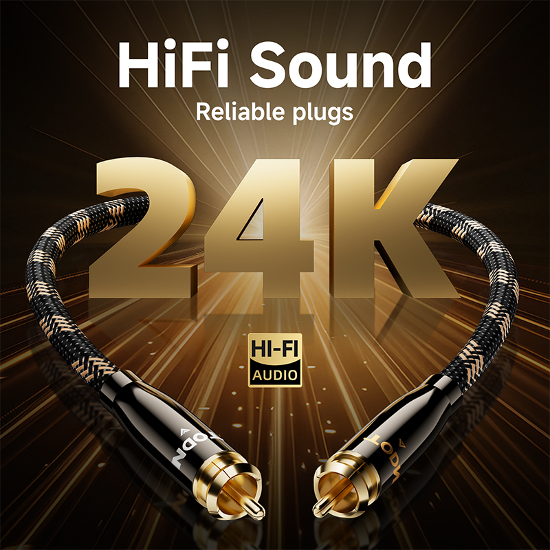 TODN RCA สายสเตอริโอไฮไฟสเตอริ - Home Cinema Solution บทวิจารณ์และราคา