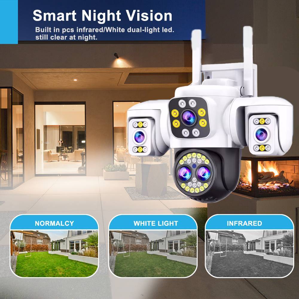 กล้องวงจรปิด Wifi 20MP แบบสี่เ - Home Cinema Screen บทวิจารณ์และราคา