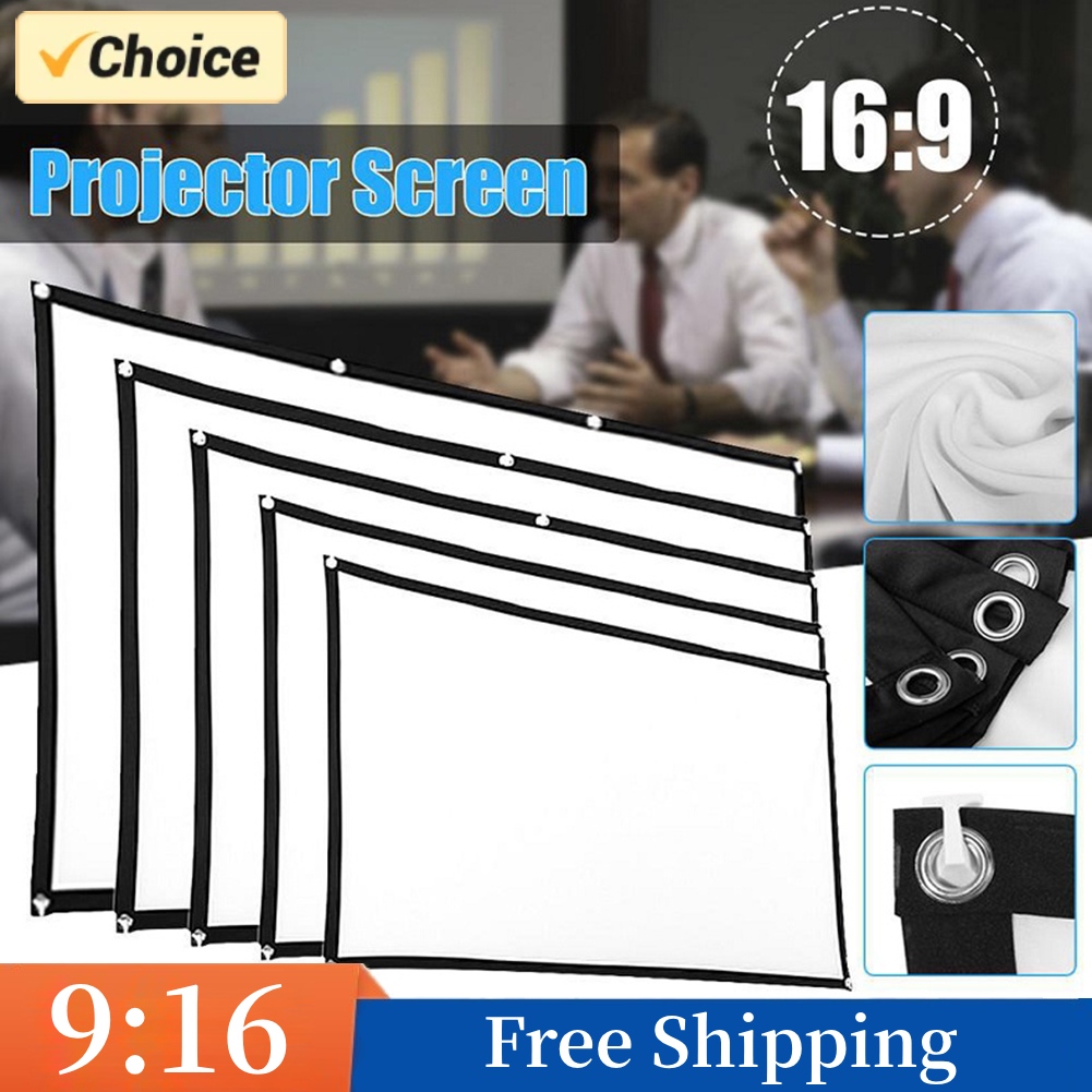 ม่านฉายโปรเจคเตอร์หน้าจอโปรเจค - Home Cinema Screen บทวิจารณ์และราคา