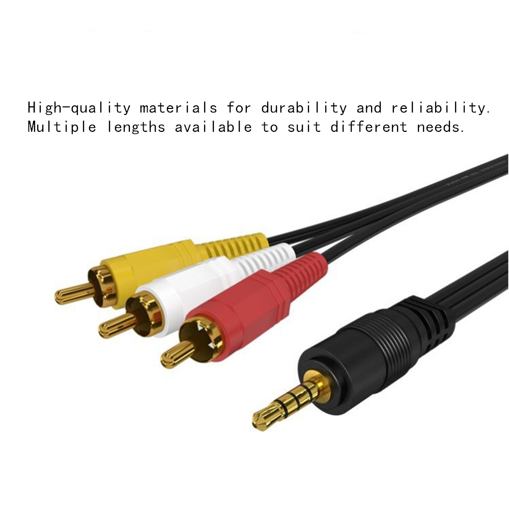 3.5 มม.ถึง 3 RCA Audio Video C - Home Cinema Solution บทวิจารณ์และราคา