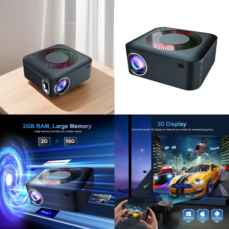 โรงงาน XNANO ขายส่งโปรเจคเตอร์ - Home Cinema Projector 4K บทวิจารณ์และราคา