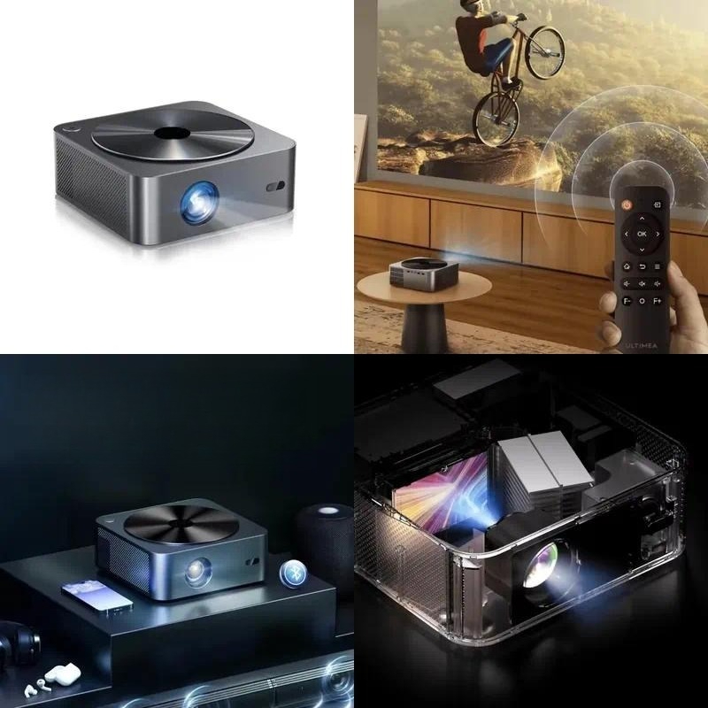 โปรเจคเตอร์ฉายภาพยนตร์กลางแจ้ง - Video Home Cinema บทวิจารณ์และราคา