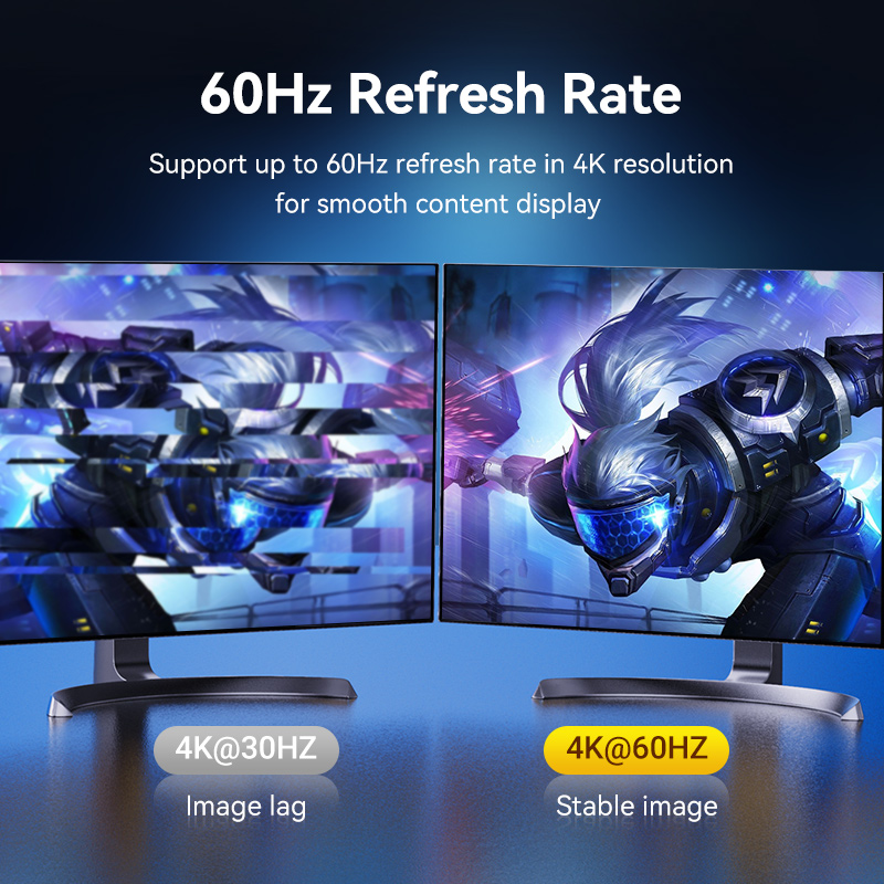 Vention DisplayPort ถึงสาย HDM - Home Cinema Projector 4K บทวิจารณ์และราคา