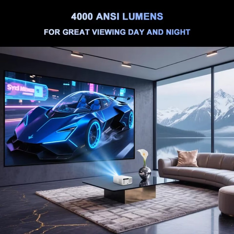 โปรเจคเตอร์ D10S 4K ชิป V660 ค - Video Home Cinema บทวิจารณ์และราคา