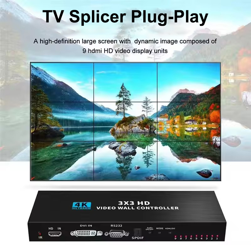 4K HDMI Video Wall Controller  - Home Cinema Screen บทวิจารณ์และราคา