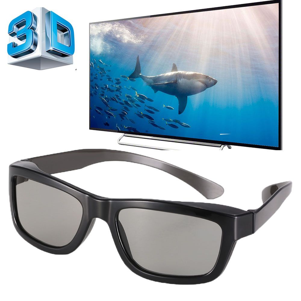 แว่นตาพลาสติกทรงกลมสำหรับฉายโป - Home Cinema Glasses บทวิจารณ์และราคา